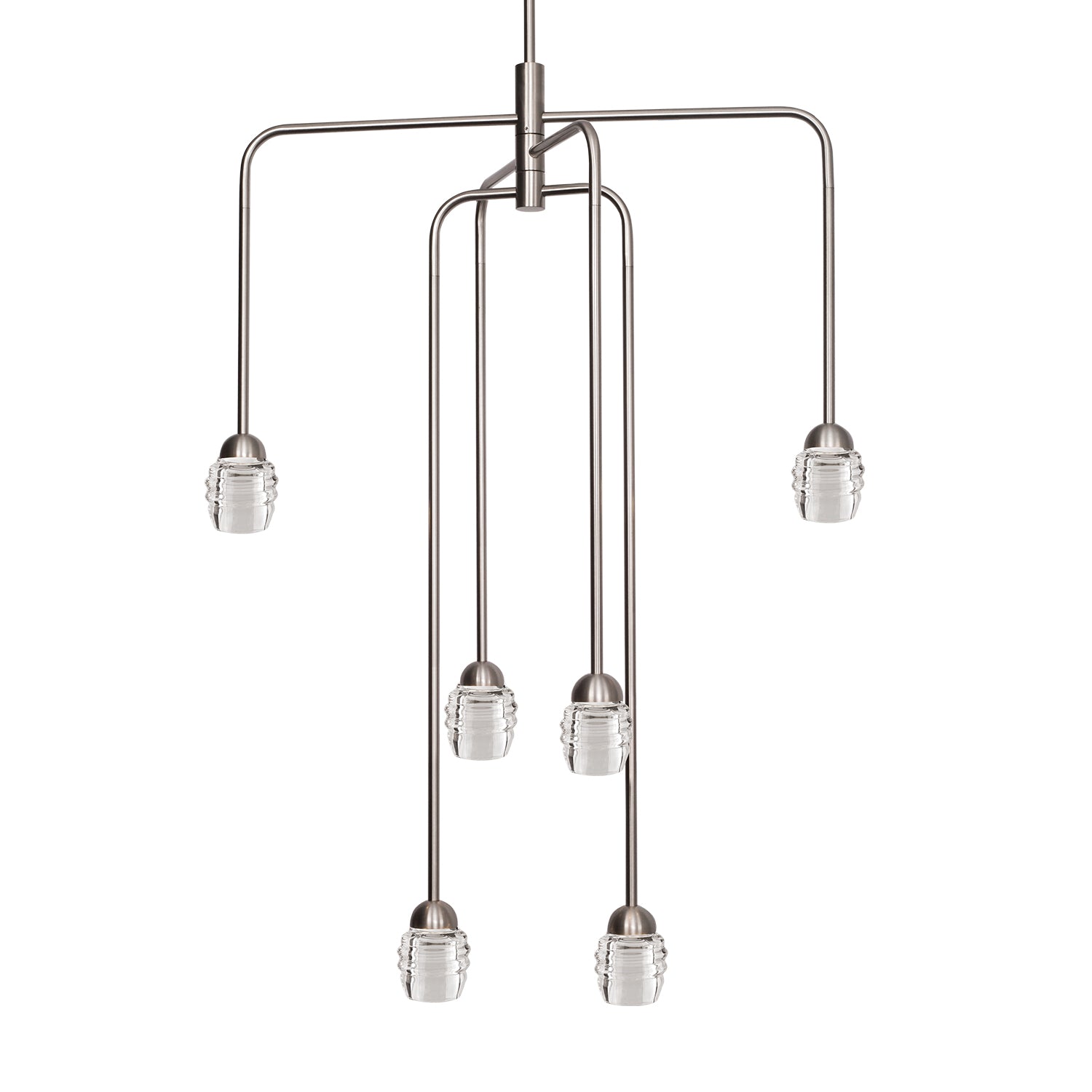 Kuzco Lighting - CH52124-BN - Chandelier - Honeycomb - Brushed Nickel