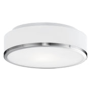 Kuzco Lighting - FM6012-BN - LED Flush Mount - Charlie - Brushed Nickel