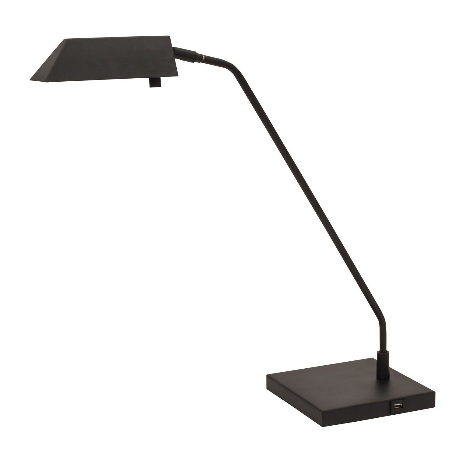 House of Troy - NEW250-BLK - LED Table Lamp - Newbury - Satin Nickel