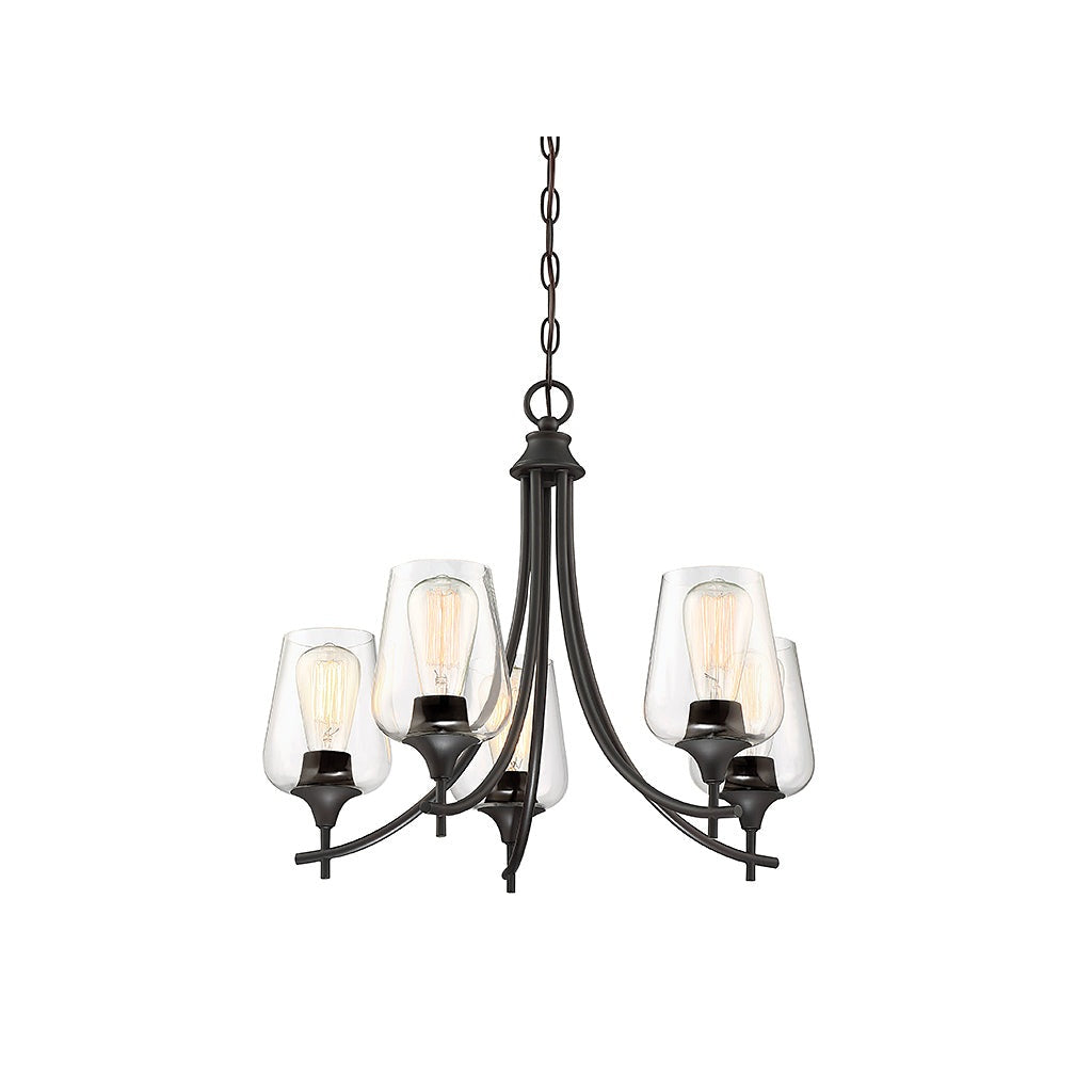Savoy House - 1-4032-5-13 - Five Light Chandelier - Octave - English Bronze