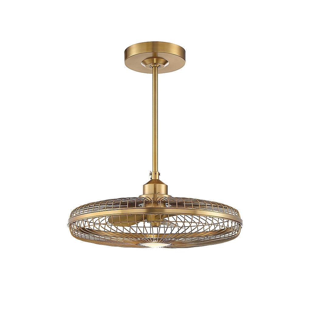 Savoy House - 29-FD-122-322 - LED Fan D'Lier - Wetherby - Warm Brass