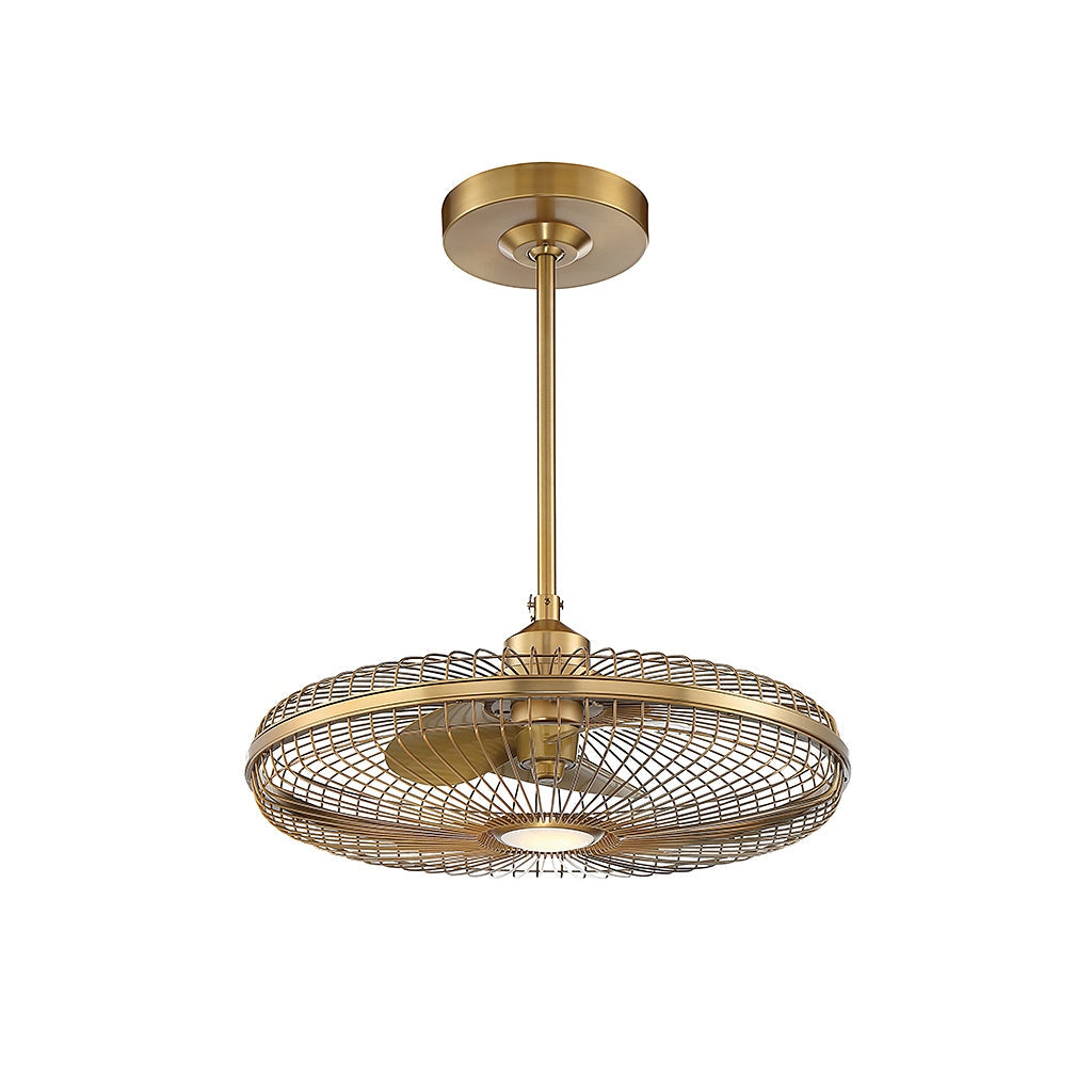 Savoy House - 29-FD-122-322 - LED Fan D'Lier - Wetherby - Warm Brass