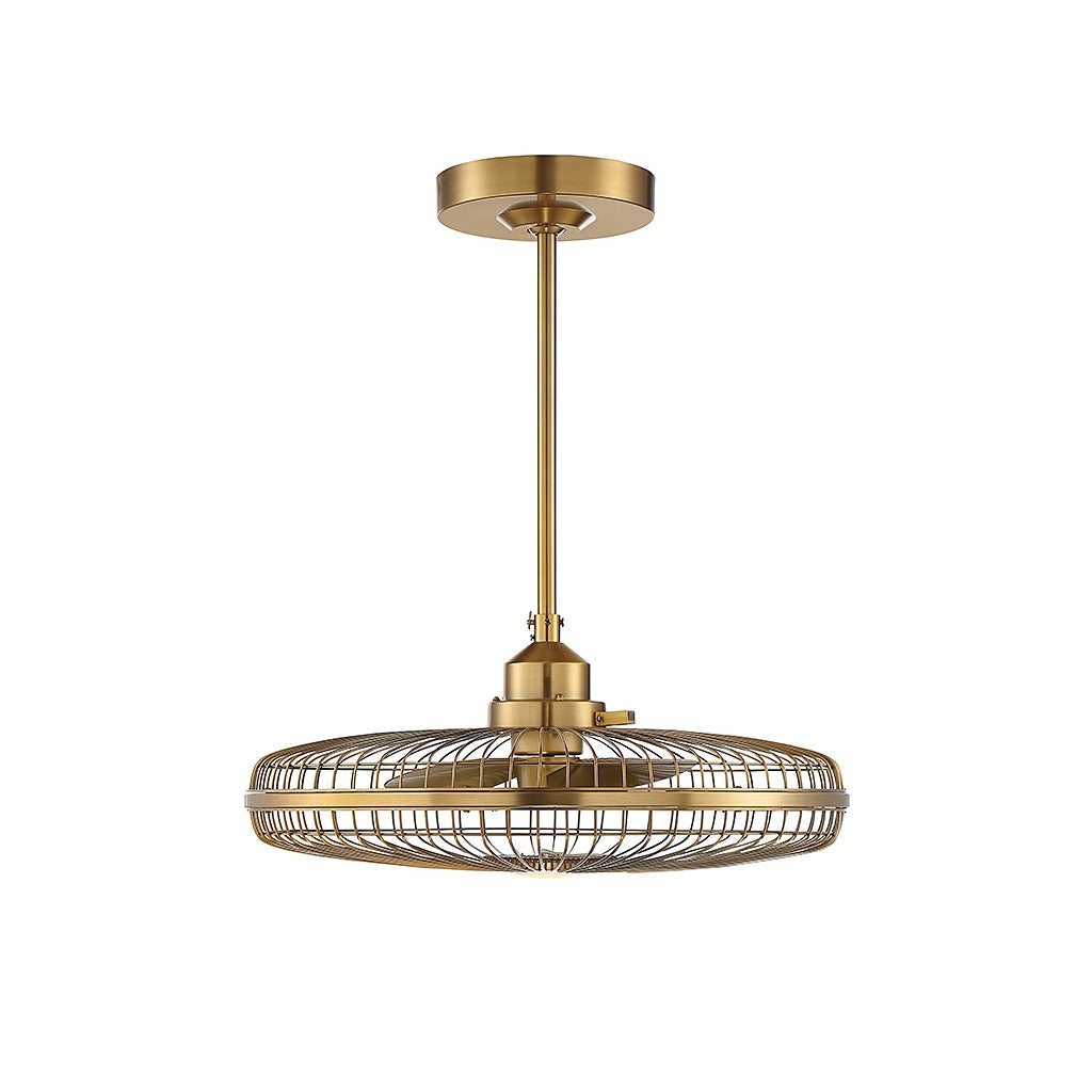 Savoy House - 29-FD-122-322 - LED Fan D'Lier - Wetherby - Warm Brass