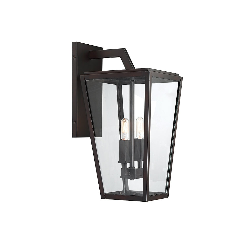 Savoy House - 5-548-13 - Two Light Wall Lantern - Milton - English Bronze