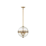 Savoy House - 7-200-3-322 - Three Light Pendant - Stirling - Warm Brass
