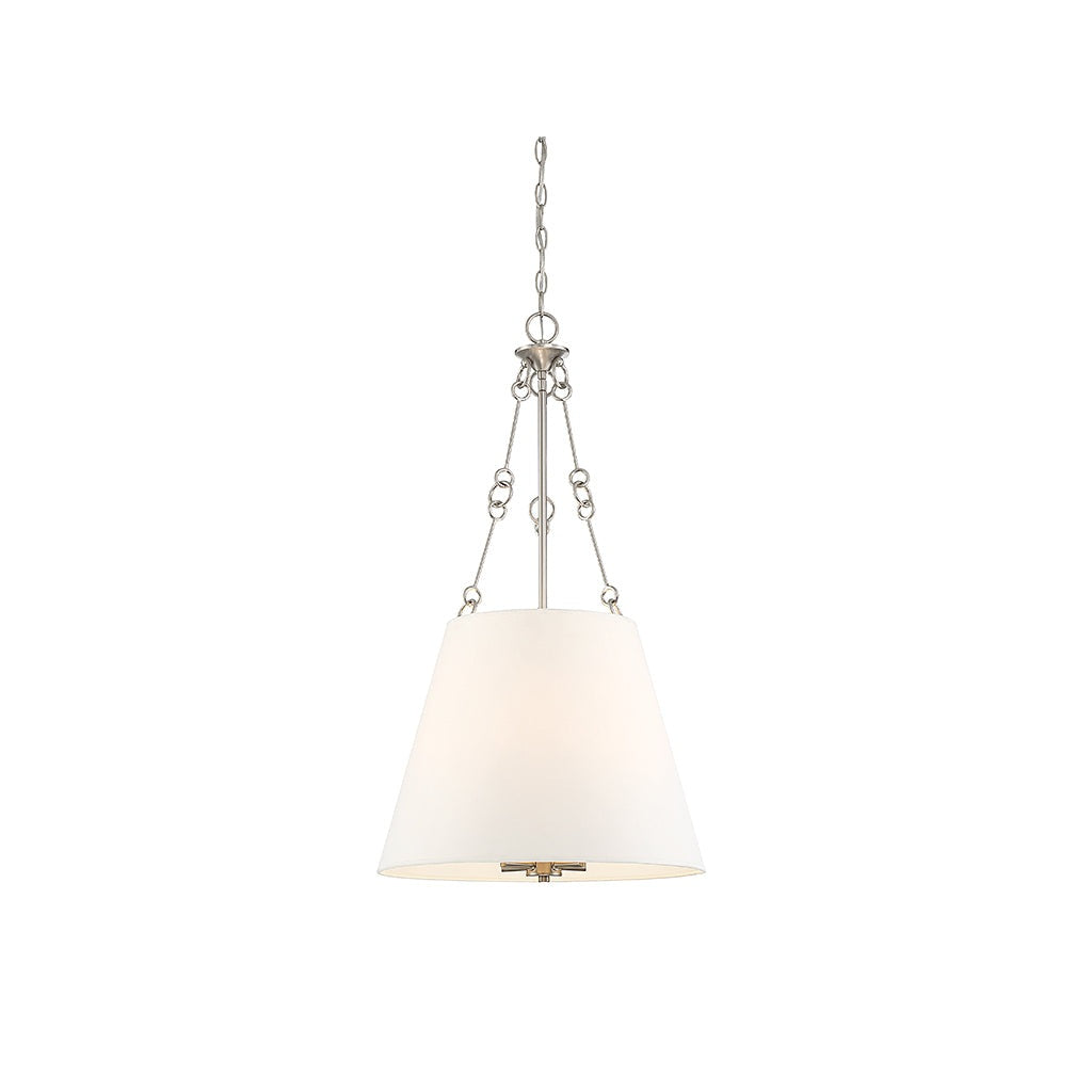 Savoy House - 7-2201-4-SN - Four Light Pendant - Austin - Satin Nickel