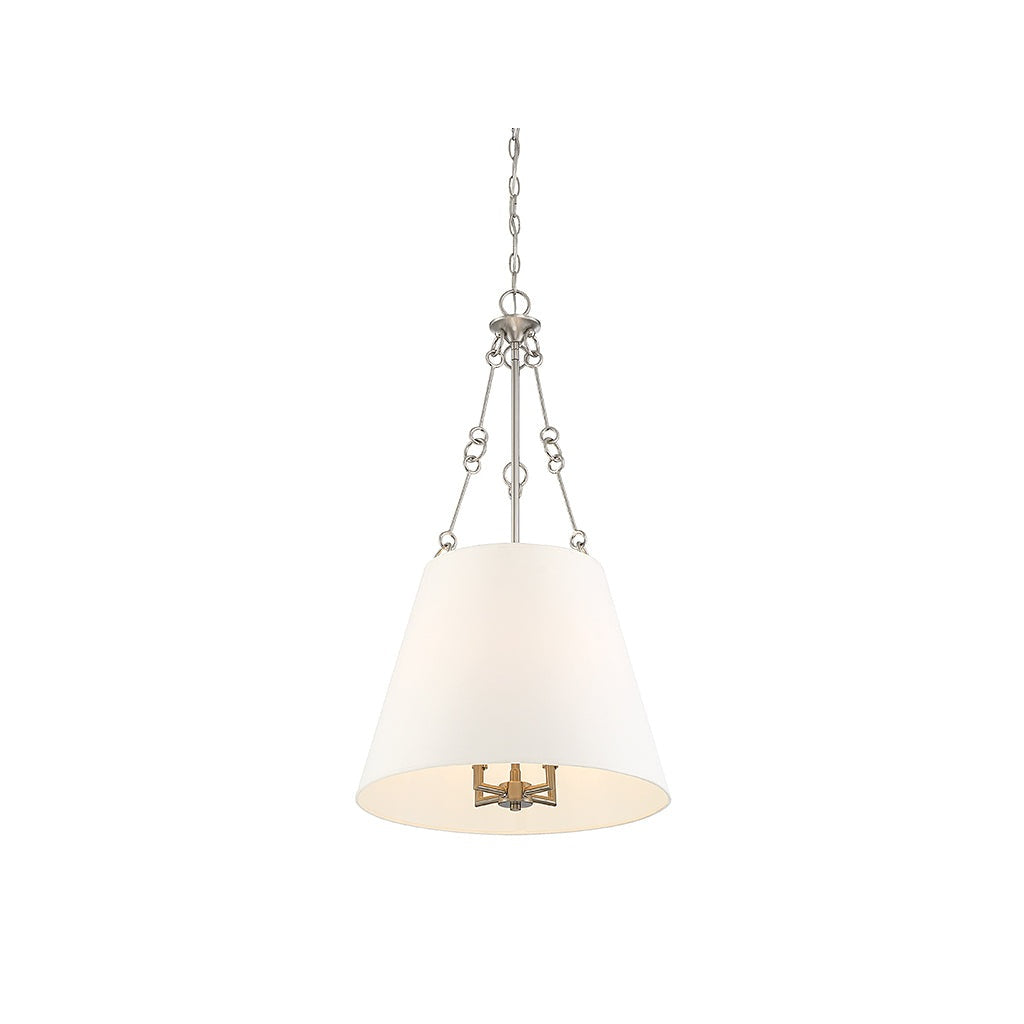 Savoy House - 7-2201-4-SN - Four Light Pendant - Austin - Satin Nickel