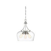 Savoy House - 7-4034-3-11 - Three Light Pendant - Octave - Polished Chrome