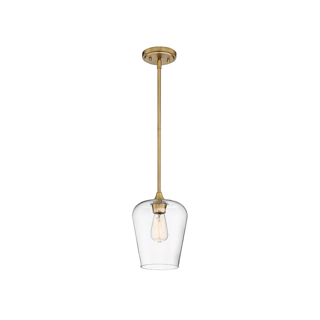 Savoy House - 7-4036-1-322 - One Light Pendant - Octave - Warm Brass