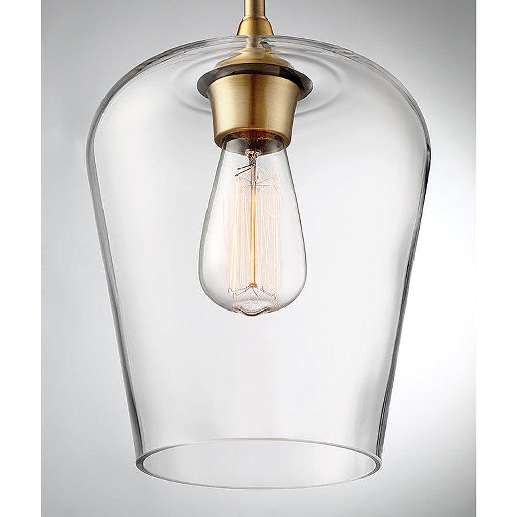 Savoy House - 7-4036-1-322 - One Light Pendant - Octave - Warm Brass