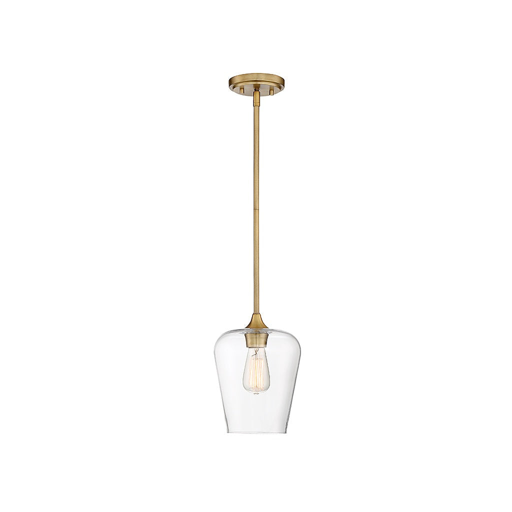 Savoy House - 7-4036-1-322 - One Light Pendant - Octave - Warm Brass