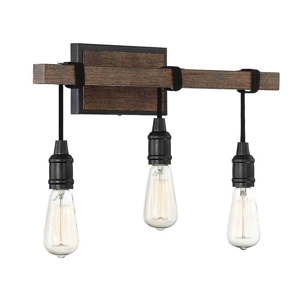 Savoy House - 8-993-3-41 - Three Light Bath Bar - Burgess - Durango