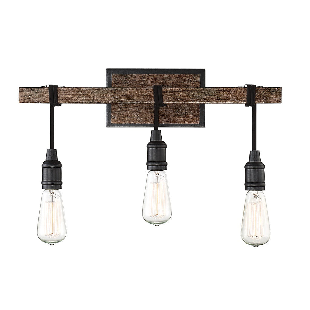 Savoy House - 8-993-3-41 - Three Light Bath Bar - Burgess - Durango
