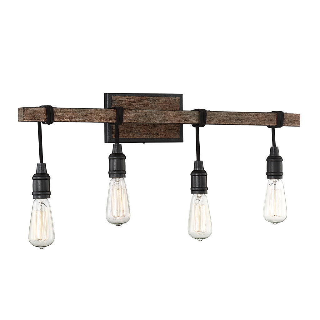 Savoy House - 8-993-4-41 - Four Light Bath Bar - Burgess - Durango