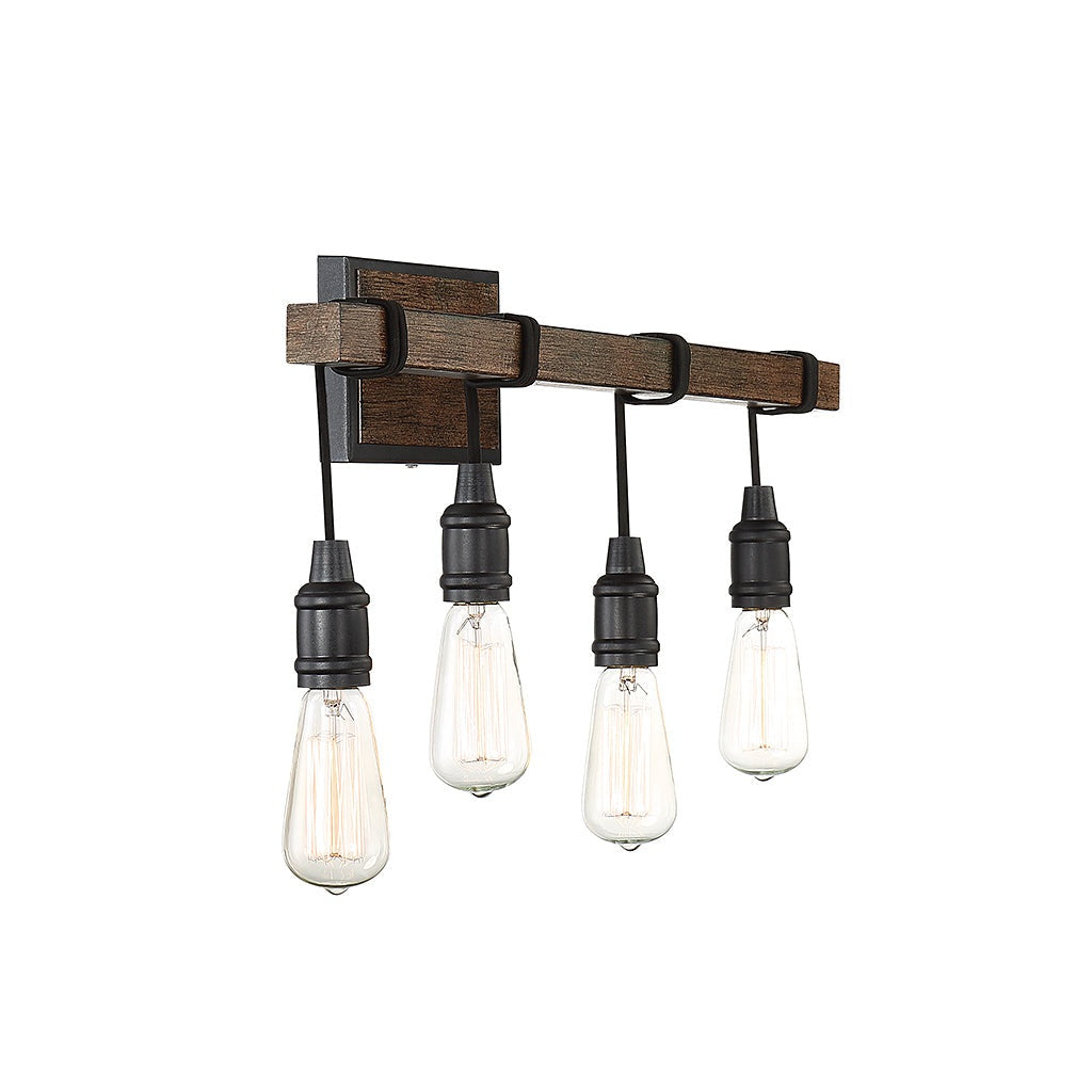 Savoy House - 8-993-4-41 - Four Light Bath Bar - Burgess - Durango