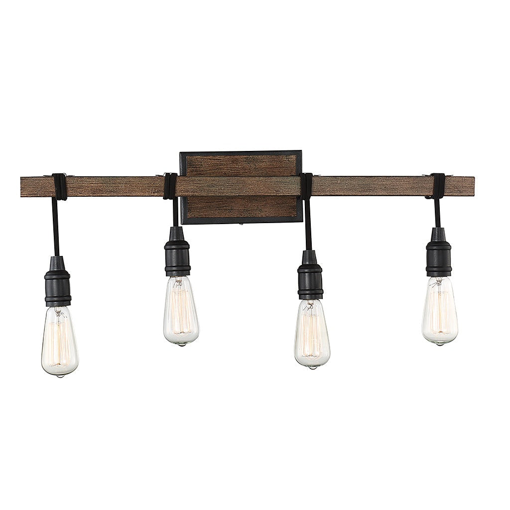 Savoy House - 8-993-4-41 - Four Light Bath Bar - Burgess - Durango