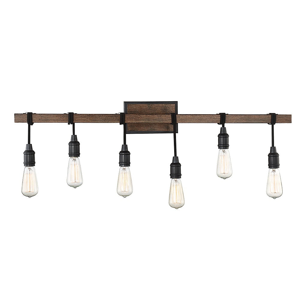 Savoy House - 8-993-6-41 - Six Light Bath Bar - Burgess - Durango