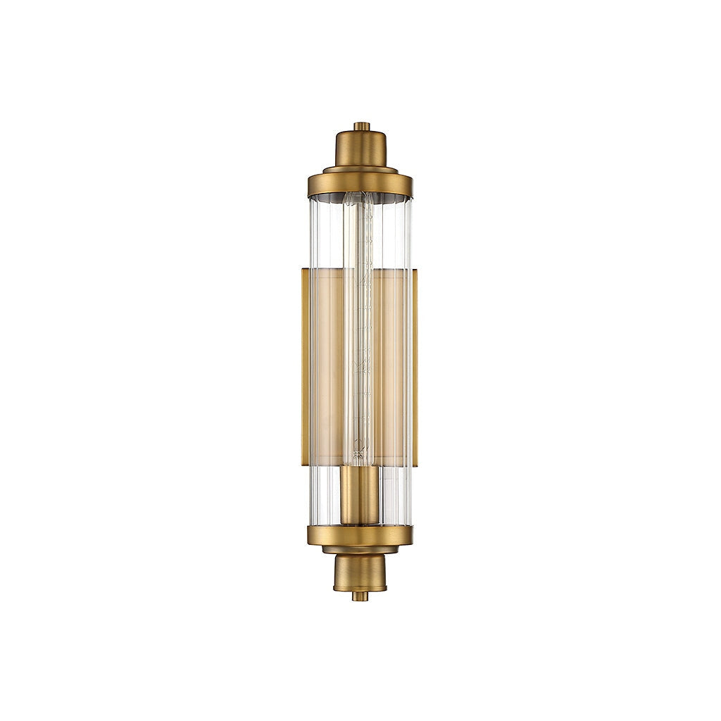 Savoy House - 9-16000-1-322 - One Light Wall Sconce - Pike - Warm Brass