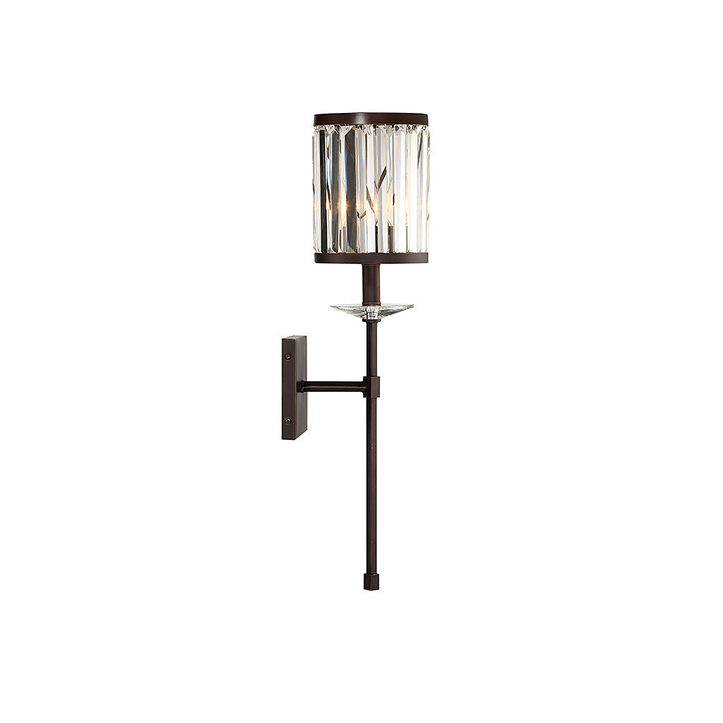 Savoy House - 9-400-1-121 - One Light Wall Sconce - Ashbourne - Mohican Bronze