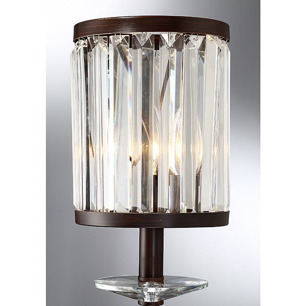 Savoy House - 9-400-1-121 - One Light Wall Sconce - Ashbourne - Mohican Bronze