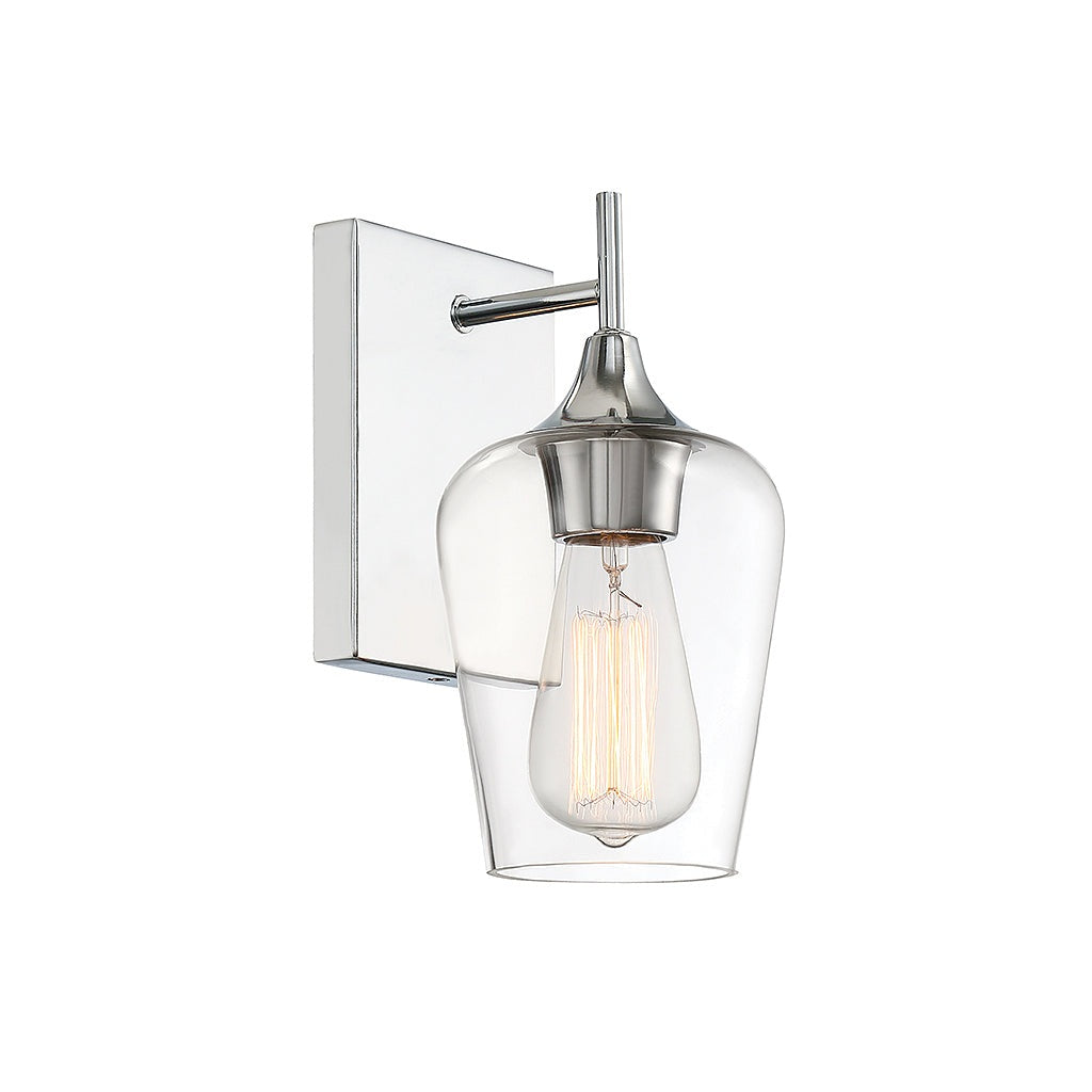 Savoy House - 9-4030-1-11 - One Light Wall Sconce - Octave - Polished Chrome
