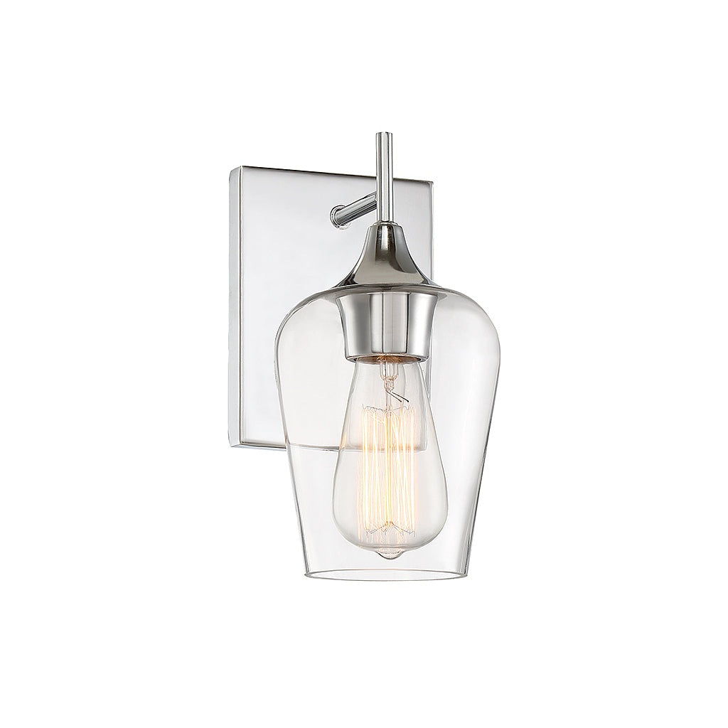 Savoy House - 9-4030-1-11 - One Light Wall Sconce - Octave - Polished Chrome