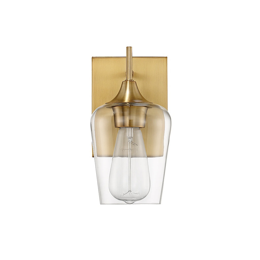 Savoy House - 9-4030-1-322 - One Light Wall Sconce - Octave - Warm Brass