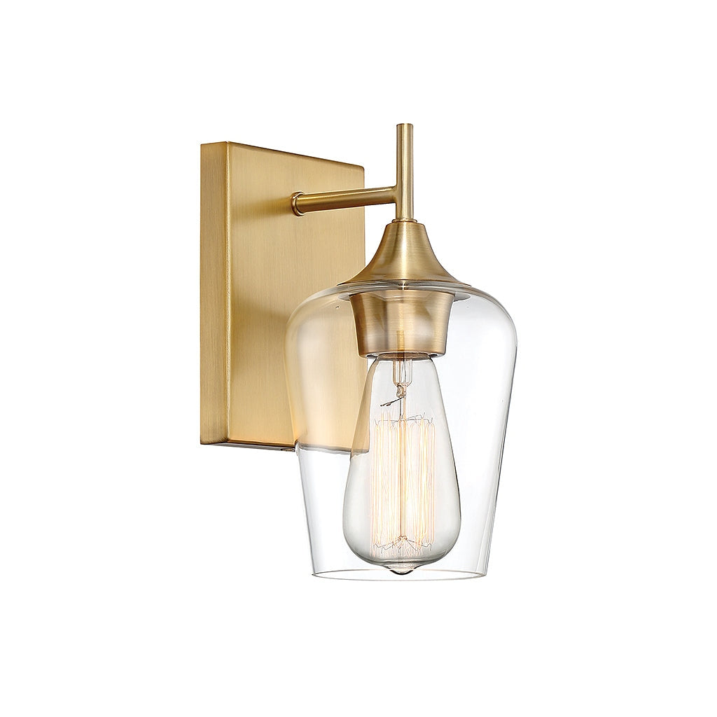Savoy House - 9-4030-1-322 - One Light Wall Sconce - Octave - Warm Brass