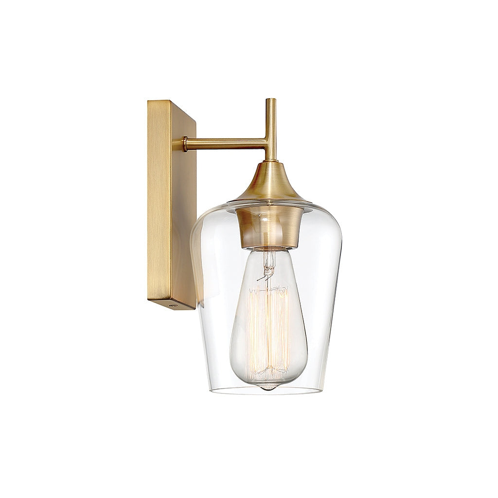 Savoy House - 9-4030-1-322 - One Light Wall Sconce - Octave - Warm Brass