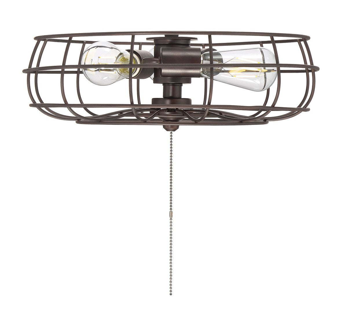 Meridian - M2028ORB - Three Light Fan Light Kit - Ratcliffe - Oil Rubbed Bronze