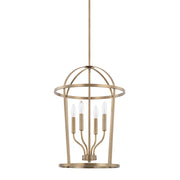 Capital Lighting - 528541AD - Four Light Foyer - Greyson - Aged Brass