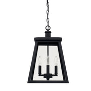 Capital Lighting - 926842BK - Four Light Outdoor Hanging Lantern - Belmore - Black