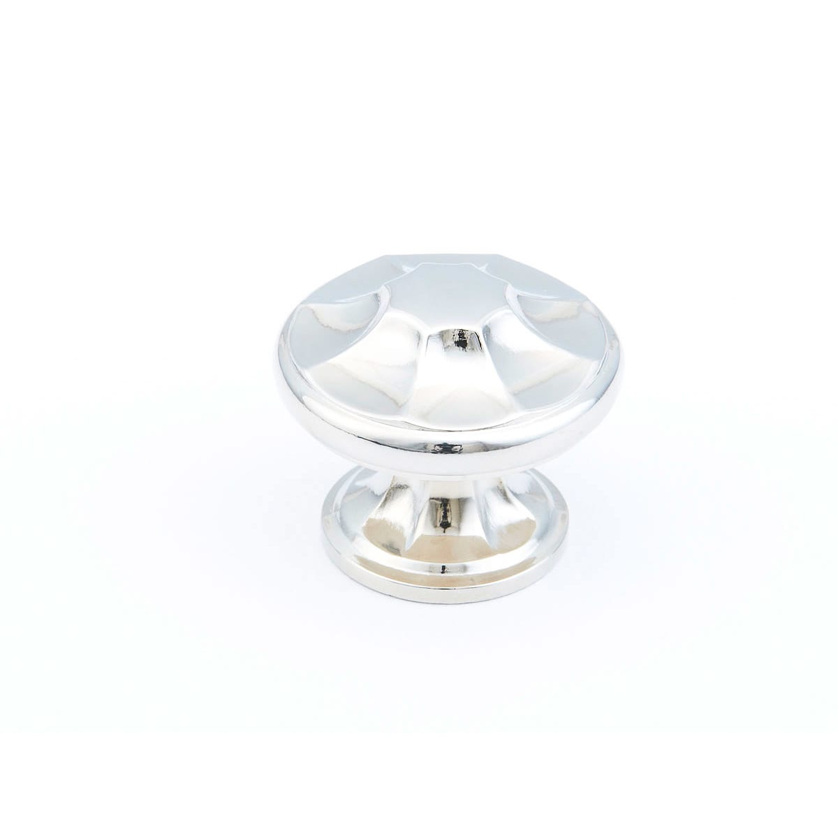 2 Pack5 - Empire 1-3/8 Classical Faceted Round Cabinet Knob
