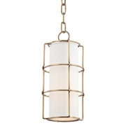 Hudson Valley - 1510-AGB - LED Pendant - Sovereign - Aged Brass