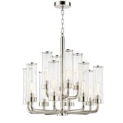 Hudson Valley - 1726-PN - 12 Light Chandelier - Soriano - Polished Nickel