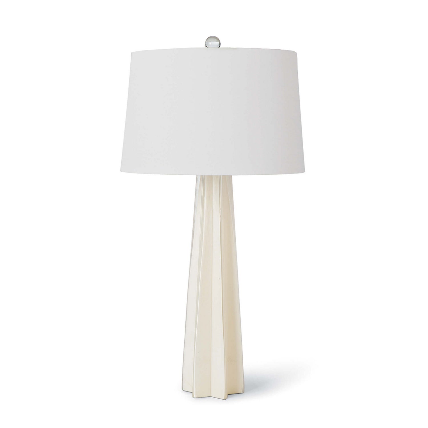 Regina Andrew - 13-1098WT - One Light Table Lamp - Glass - White