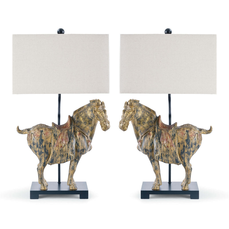 Regina Andrew - 13-1111 - One Light Table Lamp - Dynasty - Distressed Painted