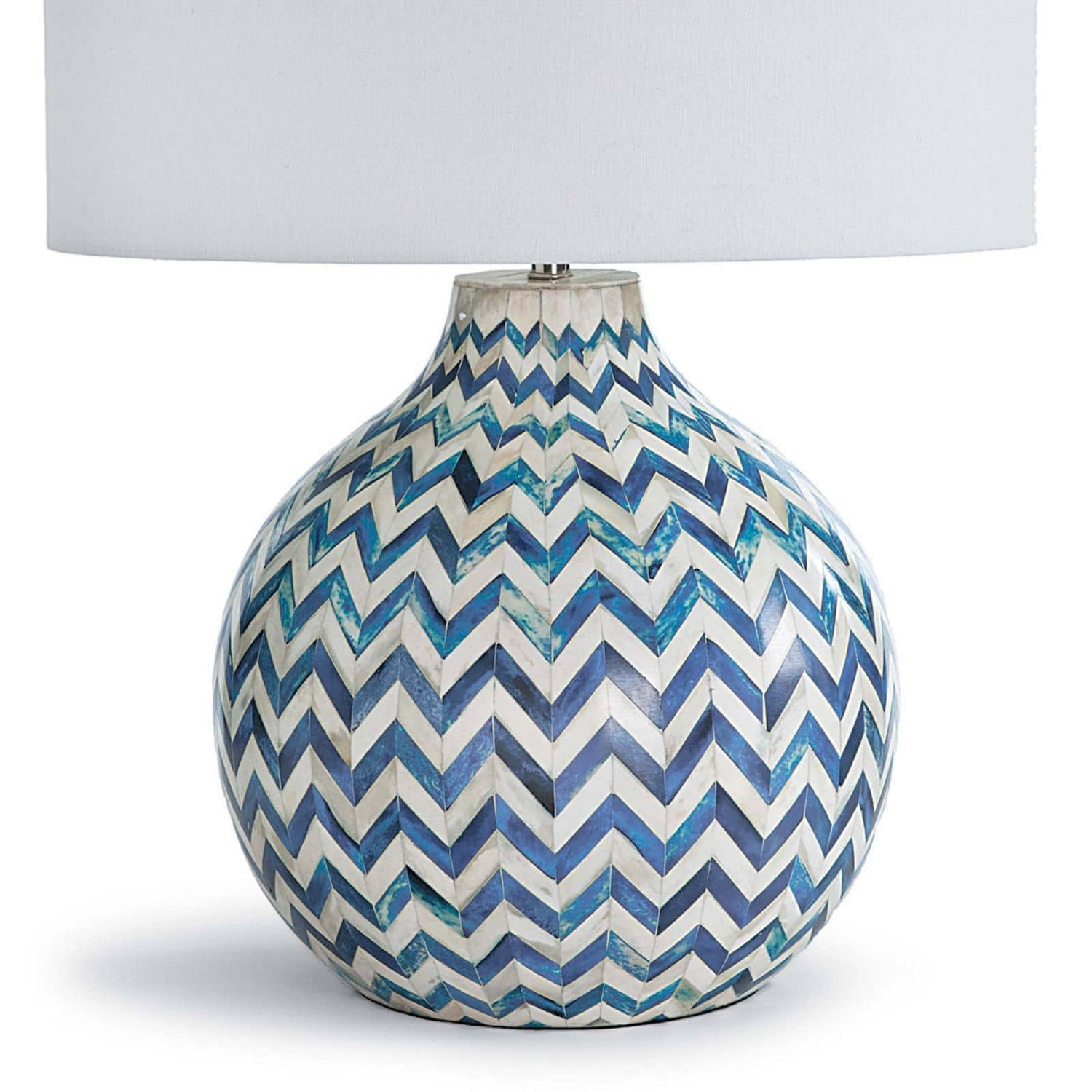 Regina Andrew - 13-1200 - One Light Table Lamp - Chevron - Indigo