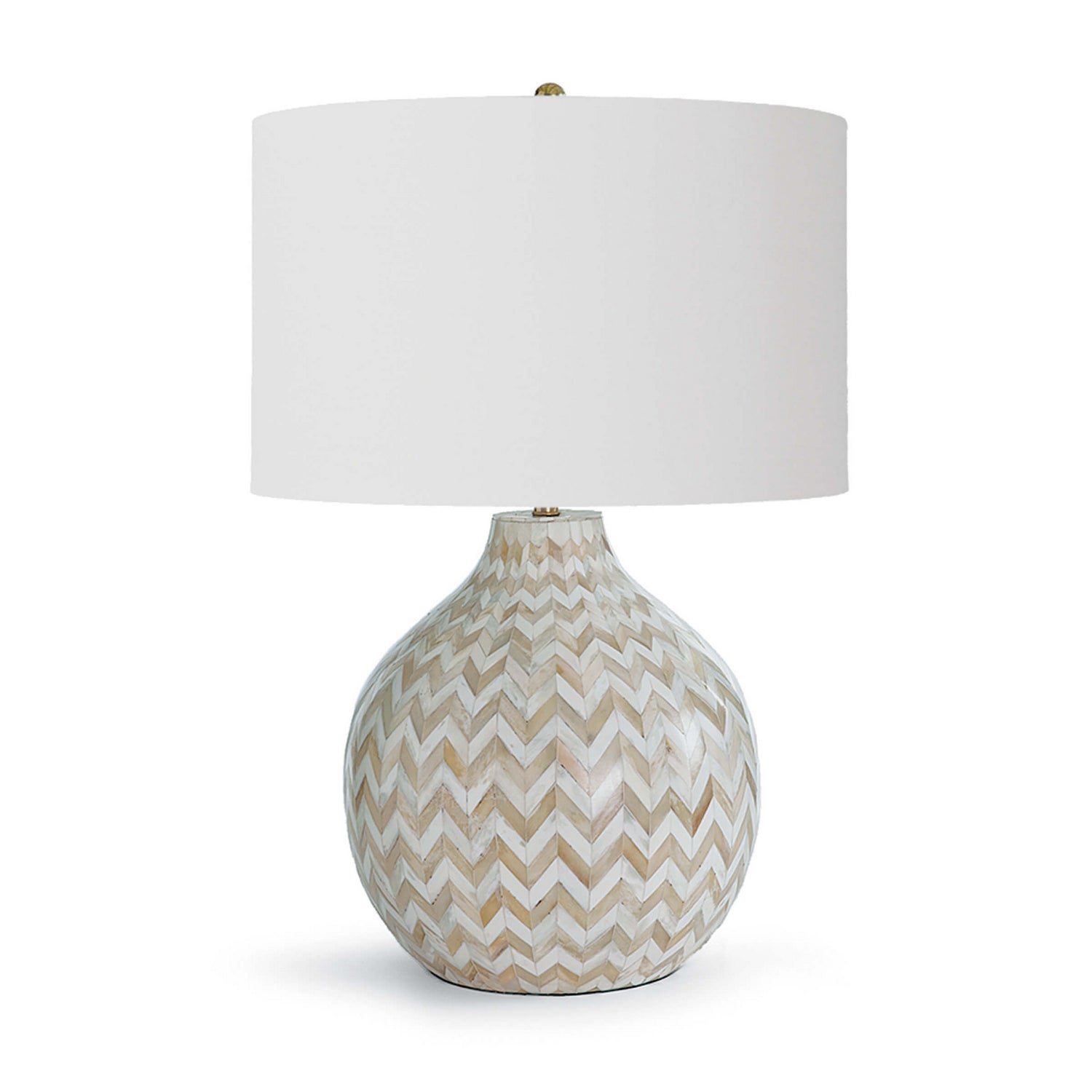 Regina Andrew - 13-1201 - One Light Table Lamp - Chevron - Natural
