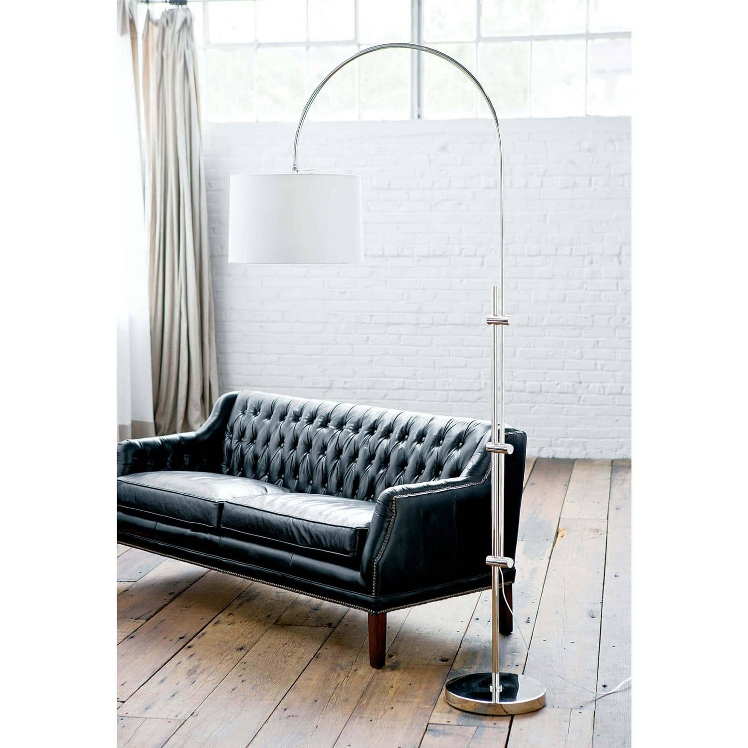 Regina Andrew - 14-1004PN - One Light Floor Lamp - Arc - Polished Nickel