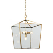 Regina Andrew - 16-1039NB - Five Light Lantern - Camden - Natural Brass