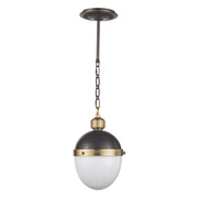 Regina Andrew - 16-1117BBNB - One Light Pendant - Otis - Blackened Brass