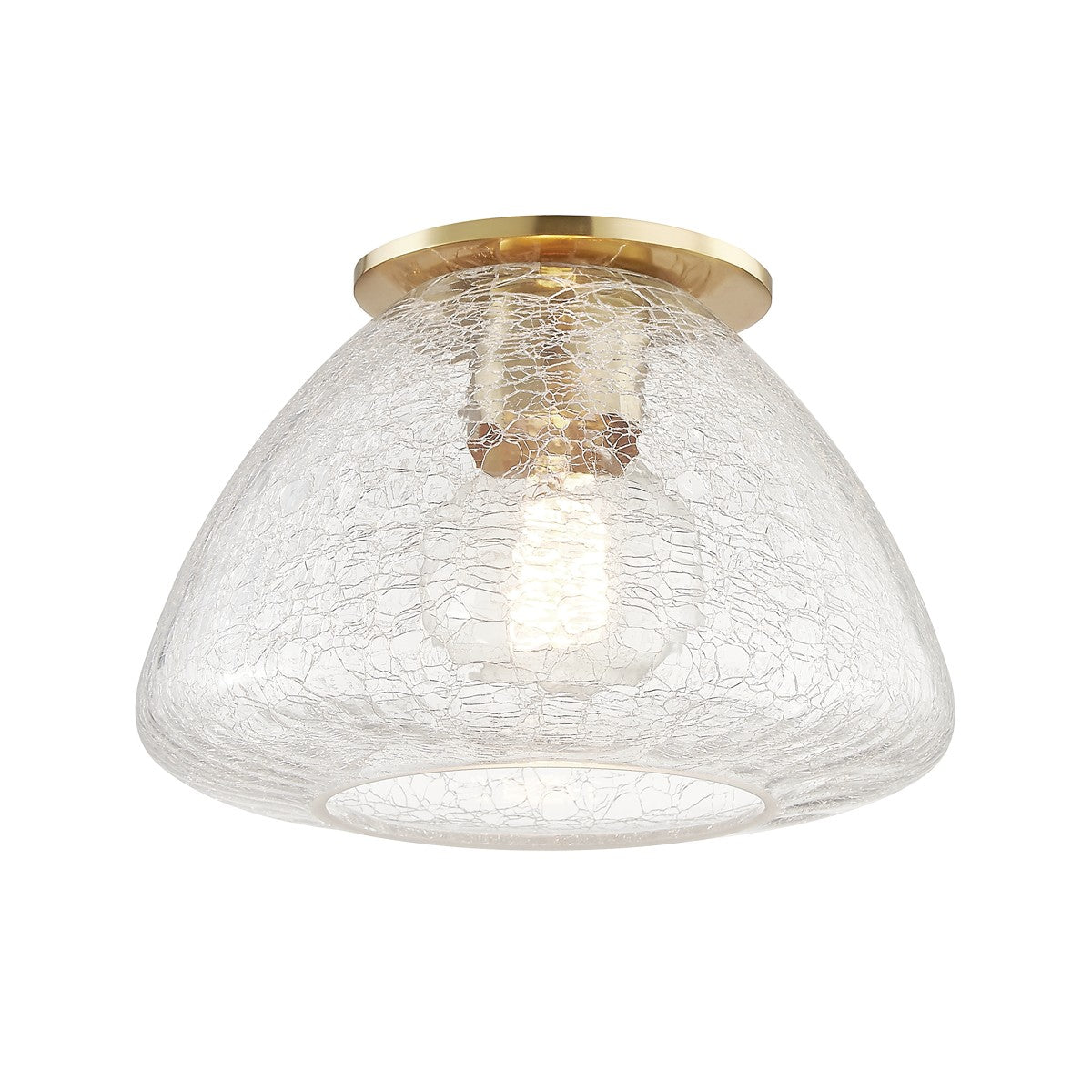 Mitzi - H216501S-AGB - One Light Flush Mount - Maya - Aged Brass