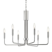 Mitzi - H261806-PN - Six Light Chandelier - Brigitte - Polished Nickel