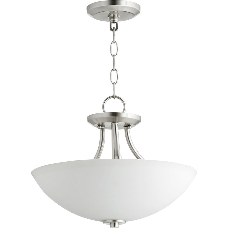 Quorum - 2769-15-65 - Three Light Dual Mount - Barkley - Satin Nickel