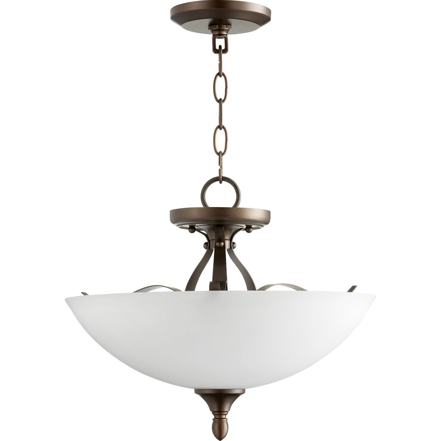 Quorum - 2827-15-86 - Three Light Dual Mount - Jardin - Oiled Bronze