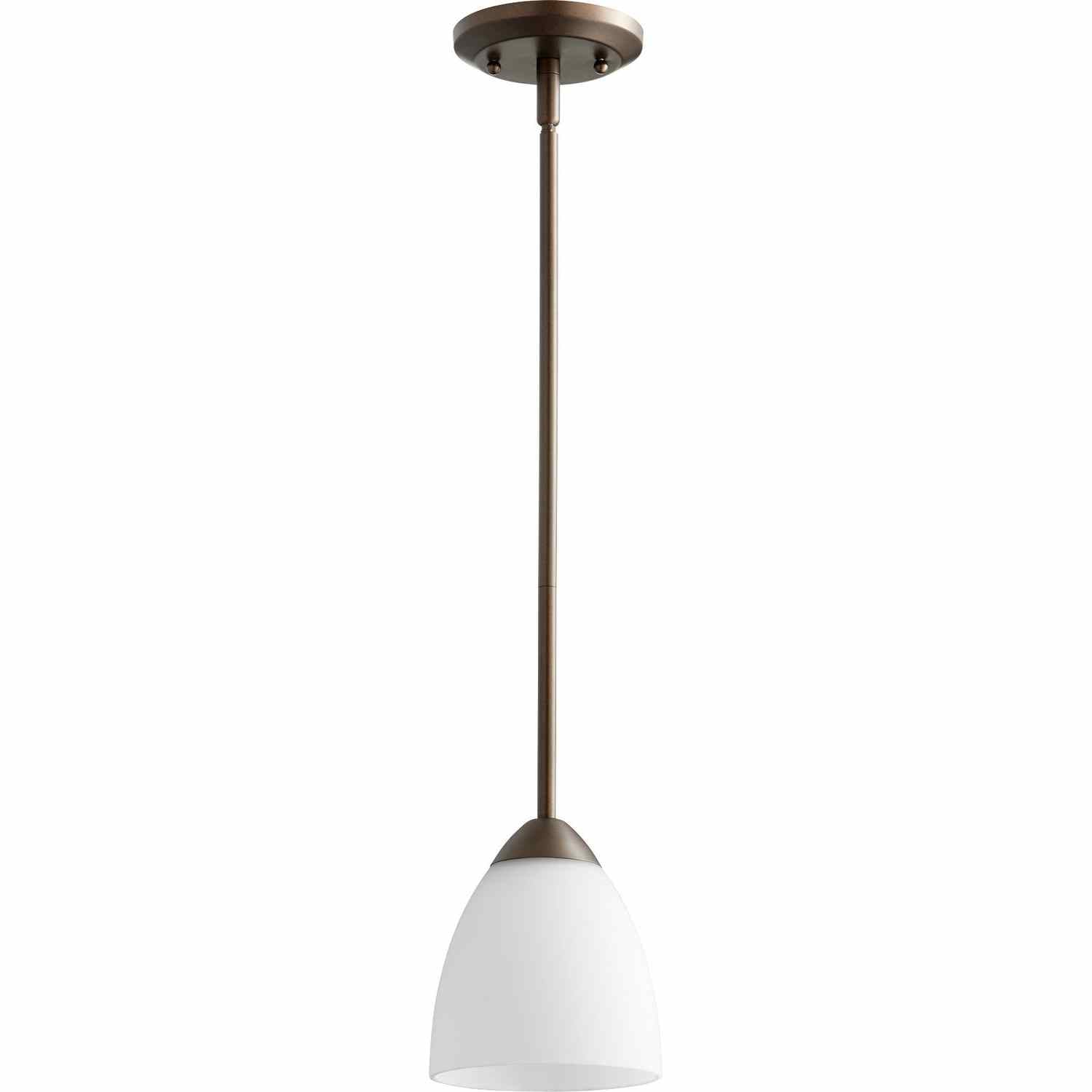 Quorum - 3069-86 - One Light Pendant - Barkley - Oiled Bronze