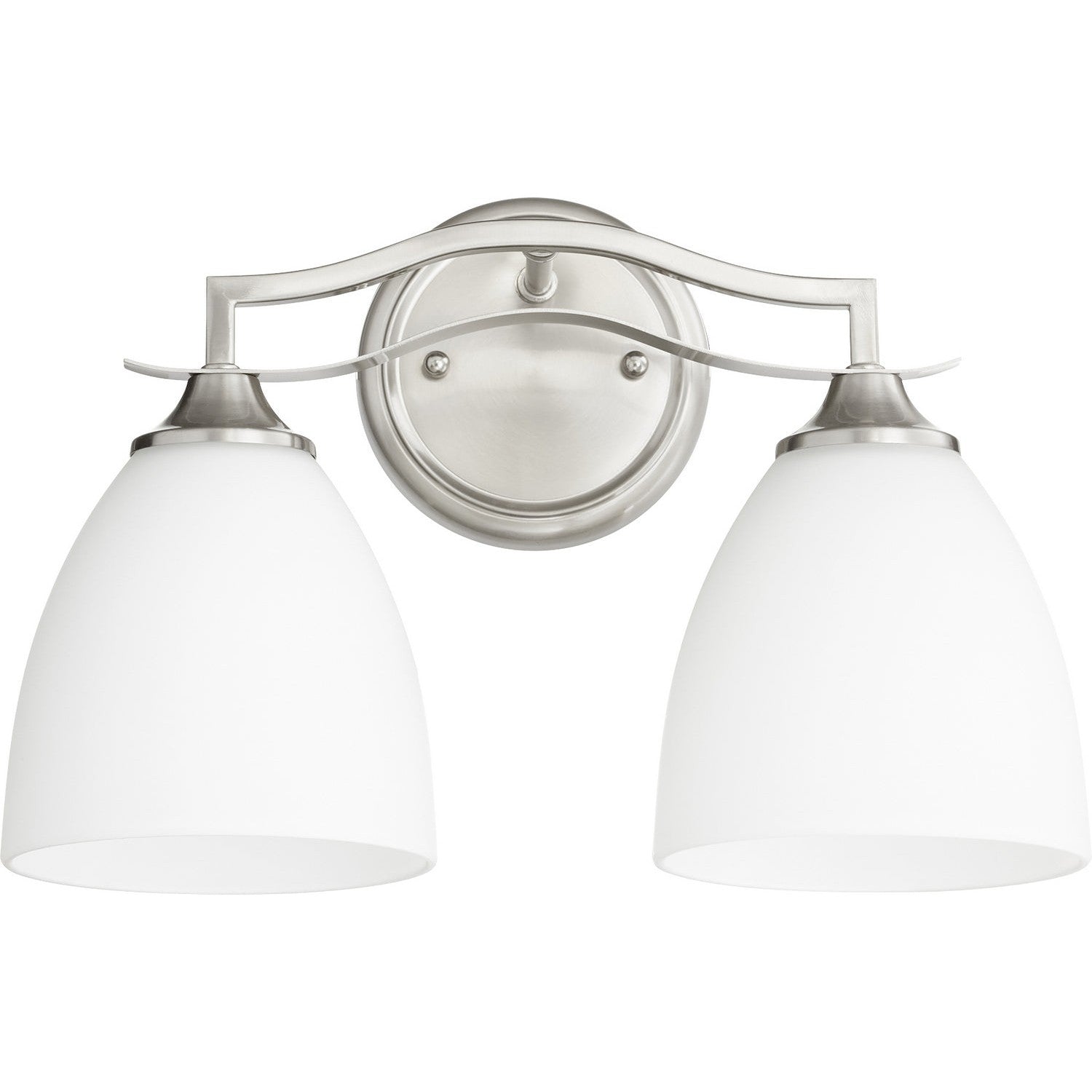 Quorum - 5027-2-65 - Two Light Vanity - Jardin - Satin Nickel