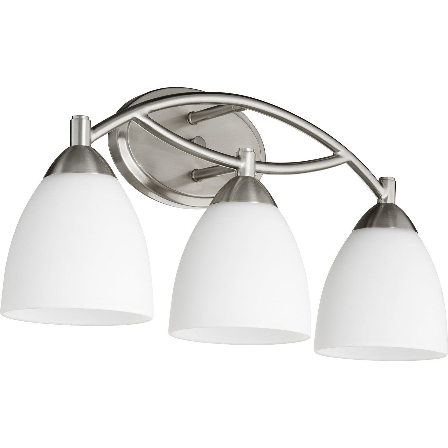 Quorum - 5069-3-65 - Three Light Vanity - Barkley - Satin Nickel