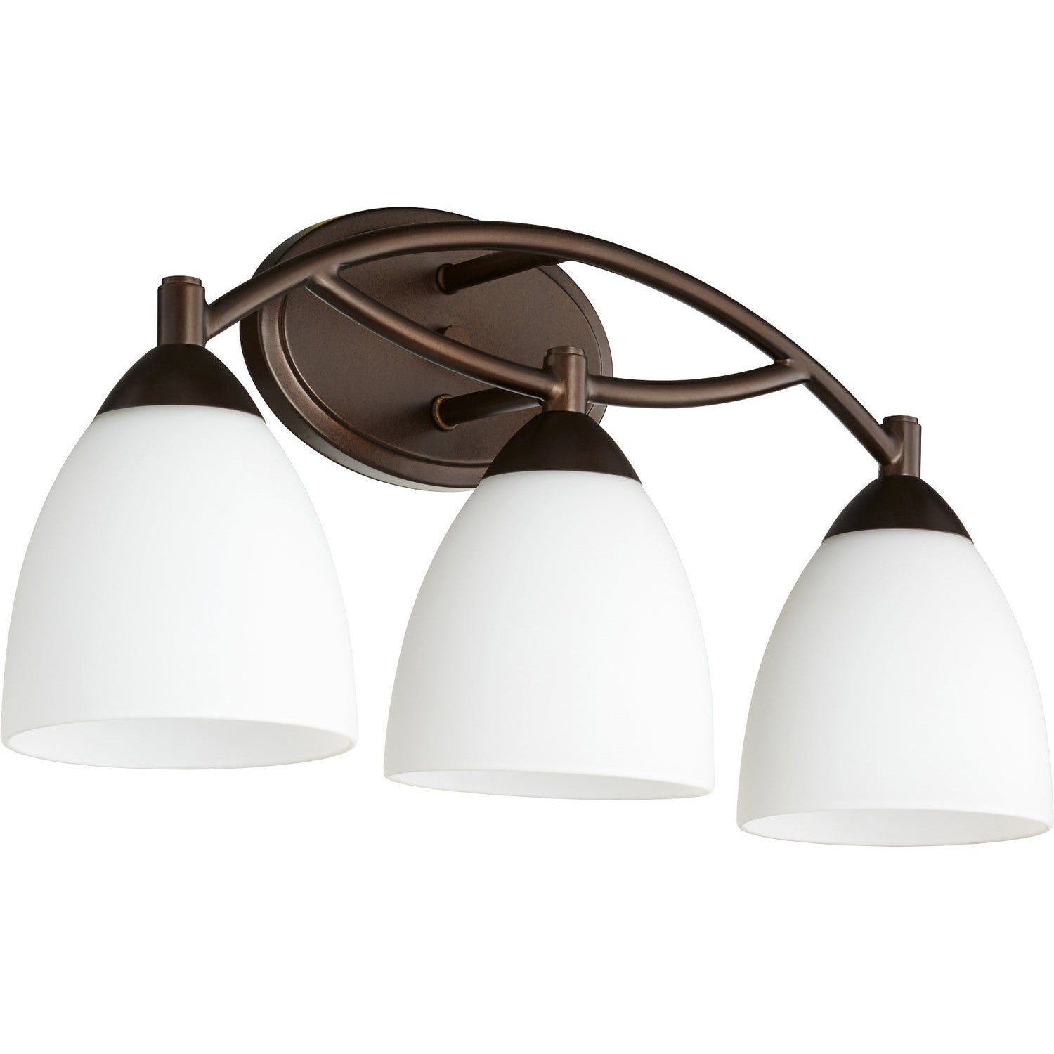 Quorum - 5069-3-86 - Three Light Vanity - Barkley - Oiled Bronze